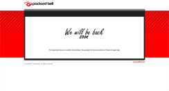 Desktop Screenshot of maintenance.packardbell.com